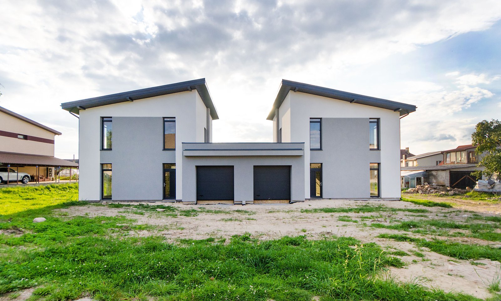 Modern home exterior
